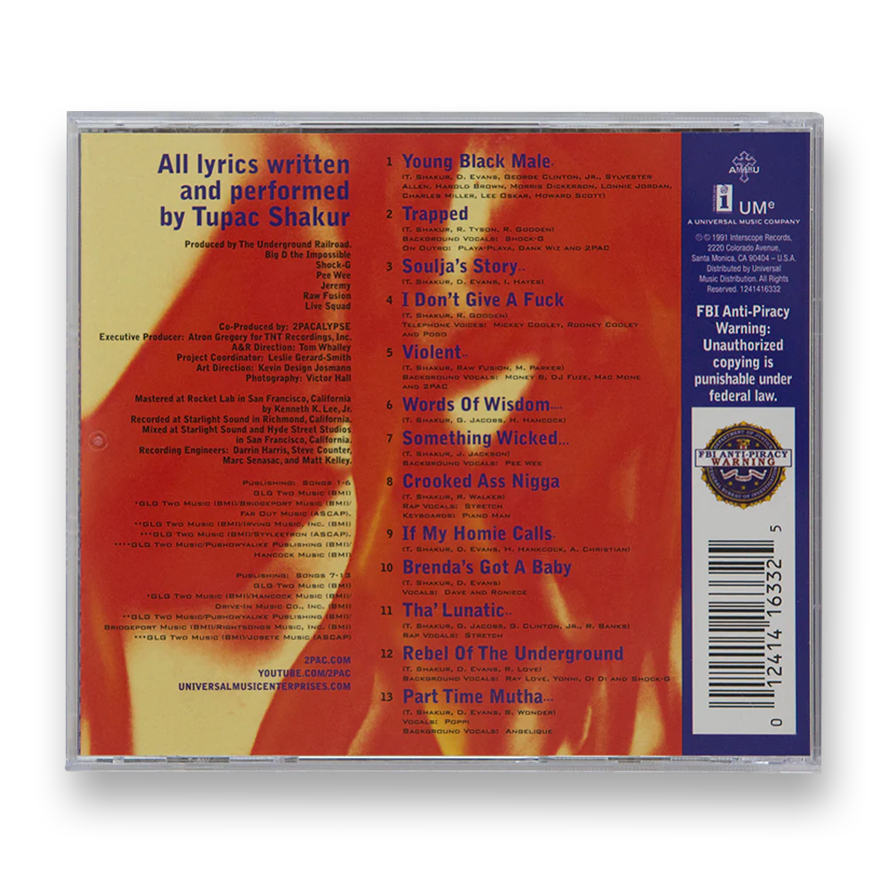 2Pacalypse Now CD - Image 3