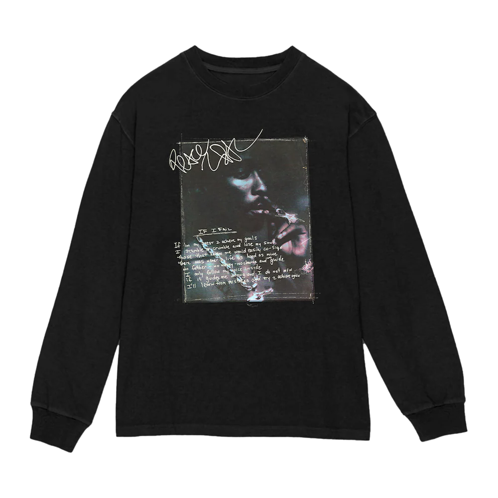 If I Fail Black Long Sleeve