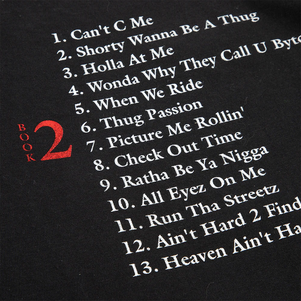Most Wanted Black Tee - Image 4