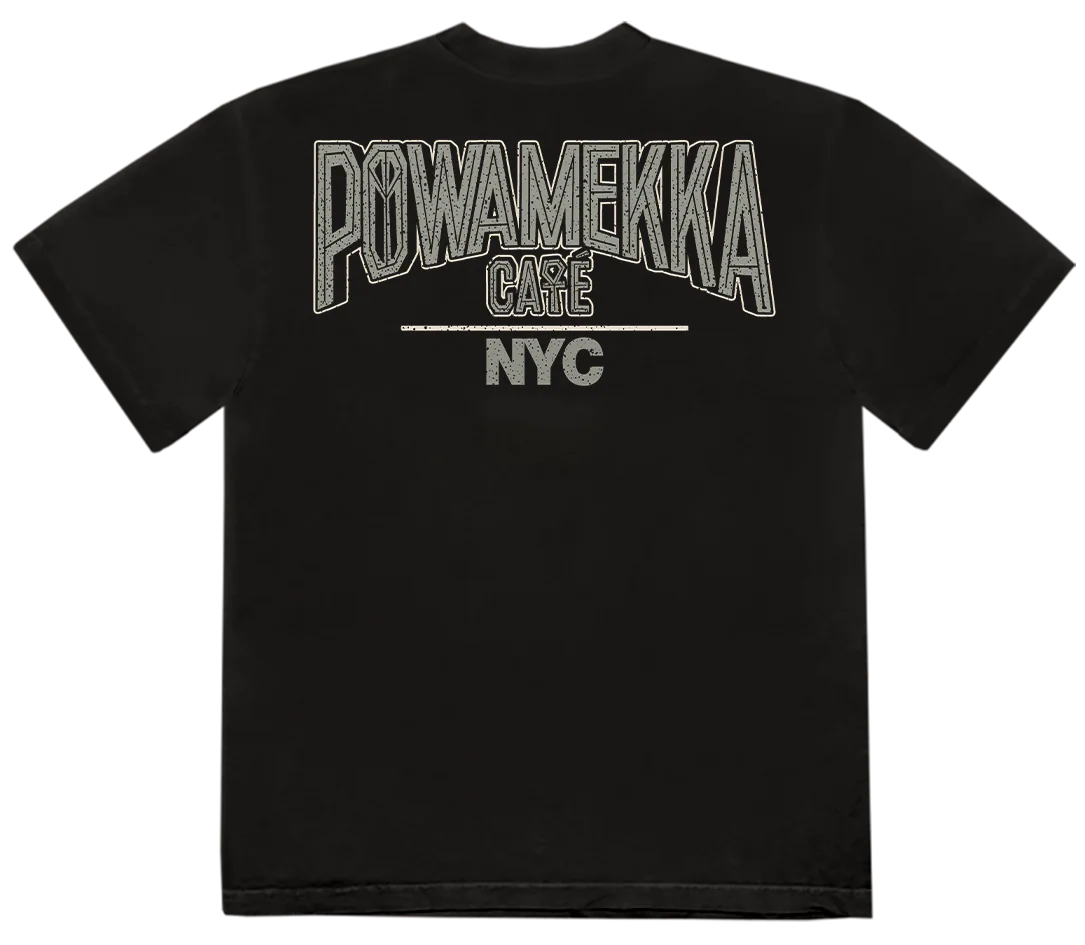 Powamekka Cafe T-Shirt - Image 2