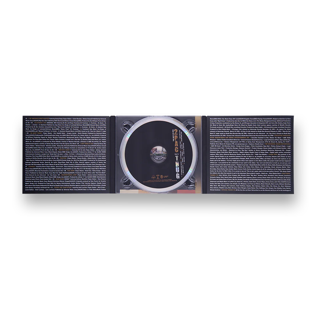 The Best of 2PAC - Part 1 Thug CD - Image 2