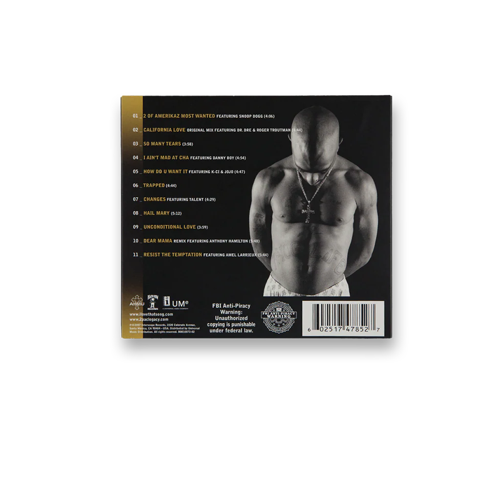 The Best of 2PAC - Part 1 Thug CD - Image 3