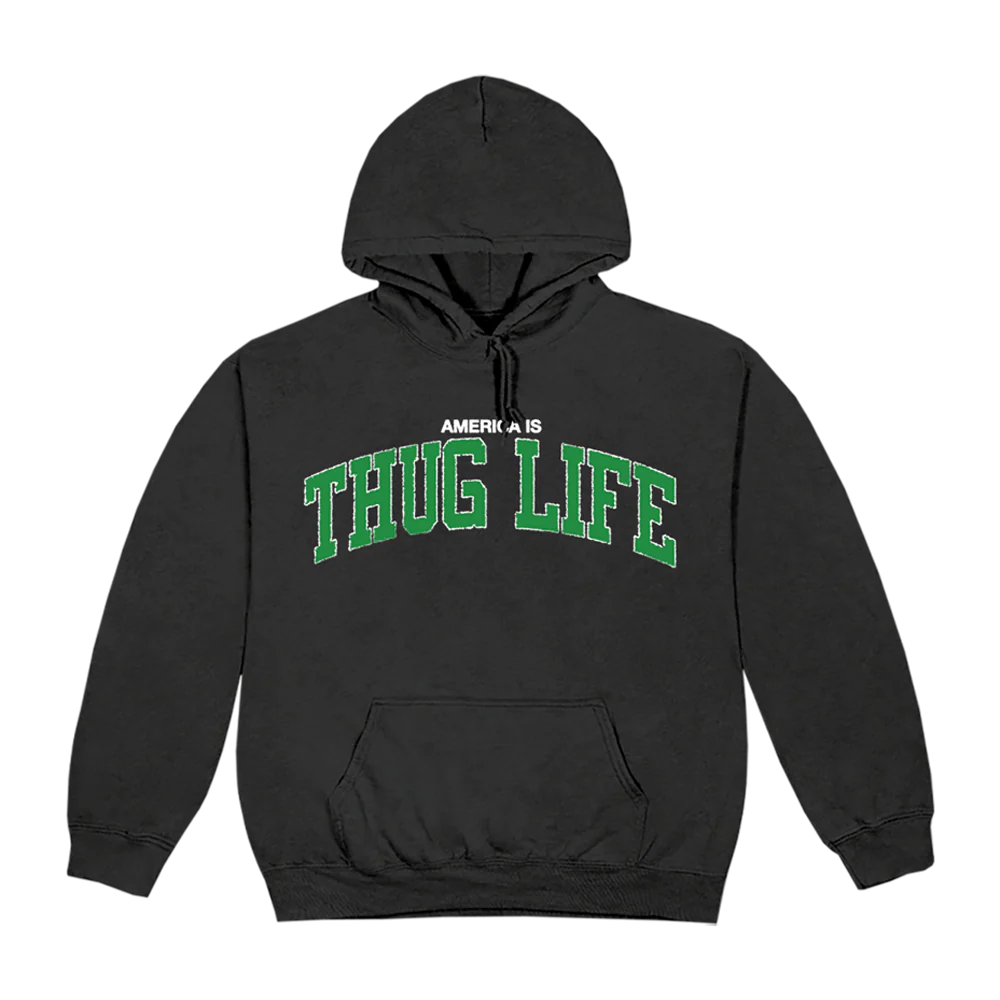 Thug Life Black Hoodie