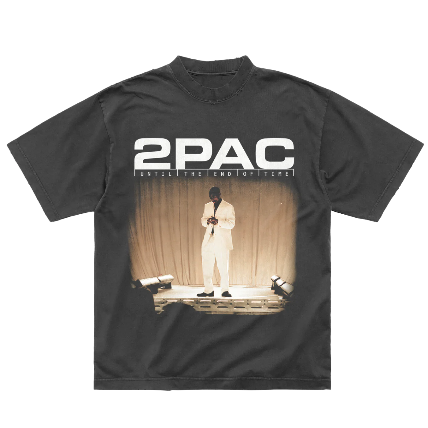 World Wide Washed Black T-Shirt